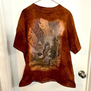Shirt Sale bundle and save-The Mountain rust colored tie dye-size XL